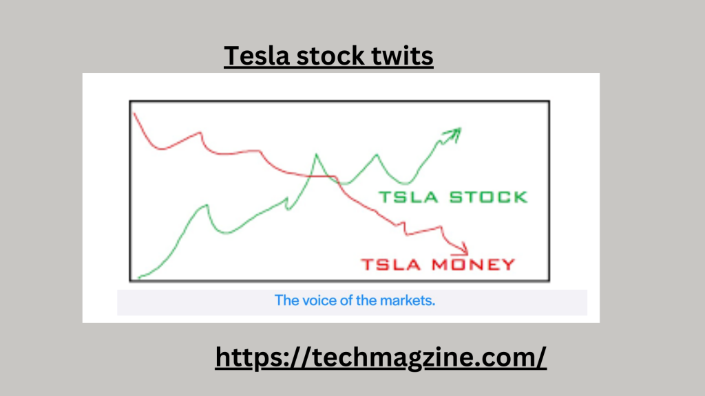 tesla stock twits