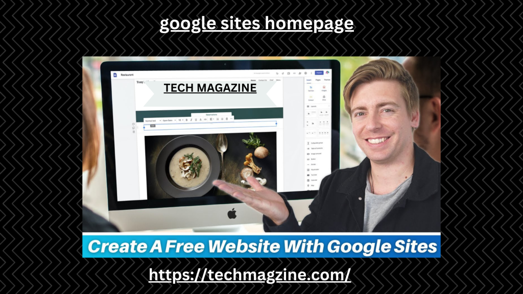 google sites homepage