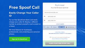 make a spoof call free